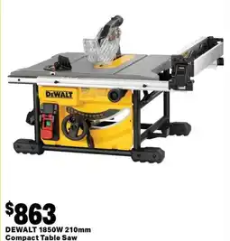Mitre 10 Compact table saw offer