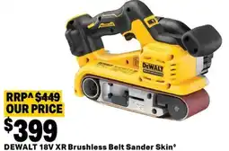 Mitre 10 Brushless belt sander skin offer