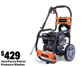 Mitre 10 Yard force petrol pressure washer offer