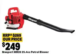 Mitre 10 Petrol blower offer