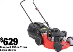 Mitre 10 Titan lawn mower offer