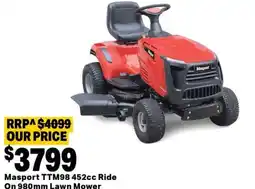 Mitre 10 Lawn mower offer
