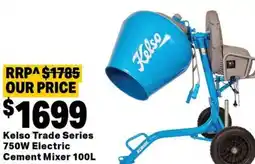 Mitre 10 Electric cement mixer offer