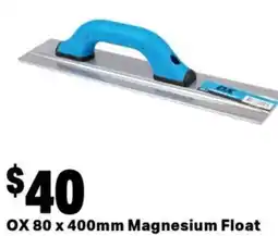 Mitre 10 Magnesium float offer