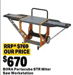 Mitre 10 Str miter saw workstation offer