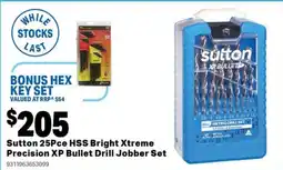 Mitre 10 Bullet drill jobber set offer