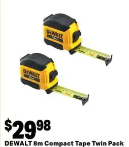 Mitre 10 Compact tape twin pack offer