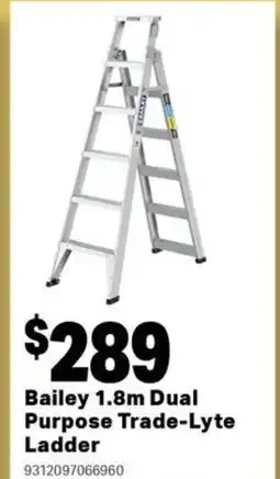 Mitre 10 Dual purpose trade lyte ladder offer