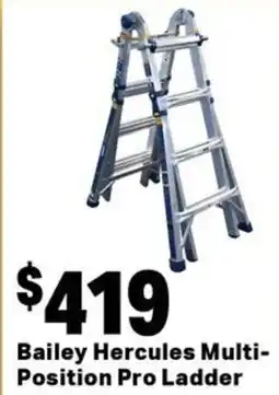 Mitre 10 Multi- position pro ladder offer