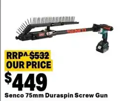 Mitre 10 Duraspin screw gun duraspin screw gun offer