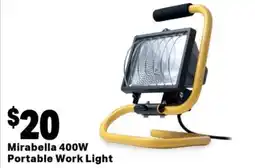 Mitre 10 Portable work light offer
