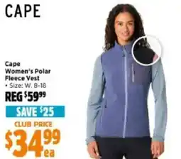 Anaconda Women's polar fleece vest offer