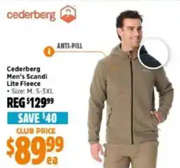 Anaconda Men's scandi lite fleece offer