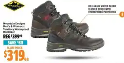 Anaconda Men's & women's territory waterproof mid hiker offer