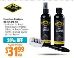 Anaconda Boot care kit offer