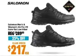 Anaconda Men's & women's xa pro v9 gore-tex low hiker offer