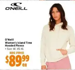 Anaconda Women's island time hooded fleece offer