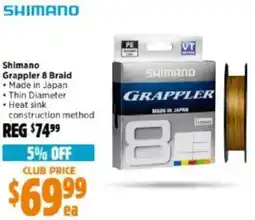 Anaconda Grappler 8 braid offer