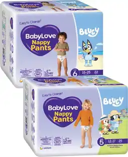 Coles BabyLove Bulk Nappy Pants 22 Pack-28 Pack offer