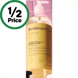Woolworths Freshwater Farm Body Wash 1 Litre offer