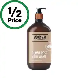 Woolworths Woodsman Body Wash 1 Litre offer
