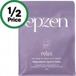 Woolworths Epzen Magnesium Bath Crystals 900g offer