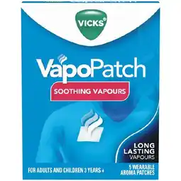 Woolworths Vicks VapoPatch Pk 5 offer
