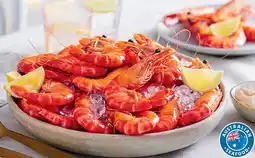 Coles Coles Australian Thawed Cooked Extra Large Black Tiger Prawns offer