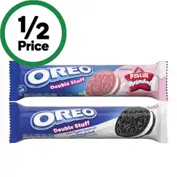 Woolworths Oreo or Oreo Double Stuff Biscuits 128-131g offer