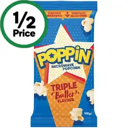 Woolworths Poppin Microwave Popcorn 85-100g offer