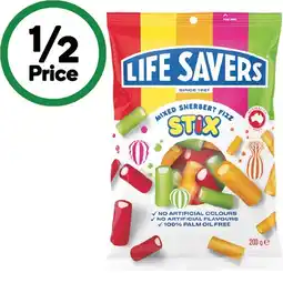 Woolworths Life Savers 150-200g offer