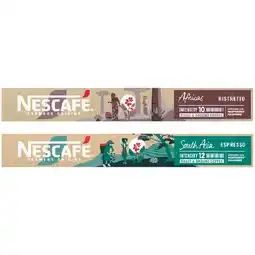 Woolworths Nescafe Farmers Origin Coffee Capsules Pk 10 offer