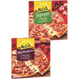 Woolworths McCain Family Pizza 490-500g – From the Freezer offer