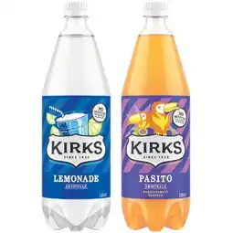 Woolworths Kirks Soft Drink Varieties 1.25 Litre offer