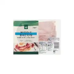 Woolworths Woolworths Middle Bacon 1 kg – From the Fridge offer