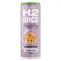 Woolworths H2 Juice Sparkling Fruit Drink 250ml offer