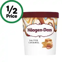 Woolworths Haagen-Dazs Ice Cream Varieties 457ml – From the Freezer offer