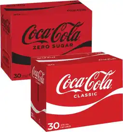 Coles Coca-Cola Soft Drink 30x375mL offer