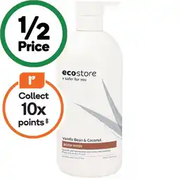 Woolworths Ecostore Body Wash 900ml offer