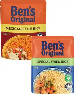 Coles Ben's Original Flavoured Rice Pouch 240g-250g offer