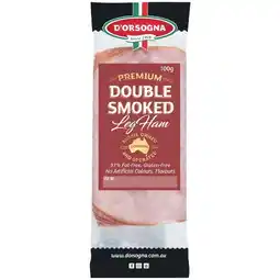 Woolworths D’Orsogna Deli Fresh 80-100g – From the Fridge offer