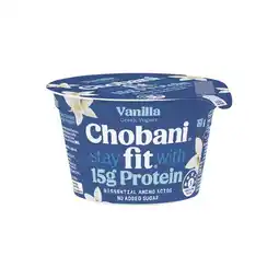 Woolworths Chobani Fit Yogurt Pot 160g – From the Fridge offer