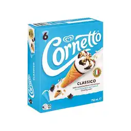 Woolworths Streets Cornetto 750ml Pk 6 – From the Freezer offer
