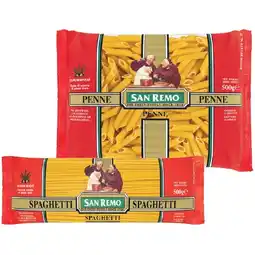 Woolworths San Remo Pasta 500g offer