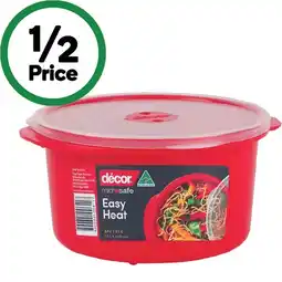 Woolworths Decor Microsafe Round 1.5 Litre offer