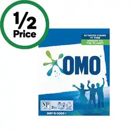 Woolworths OMO Laundry Powder 2 kg offer