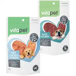 Woolworths Vitapet Jerhigh Tenders Dog Treats 80-100g offer