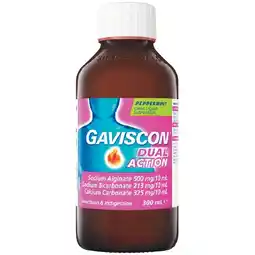 Woolworths Gaviscon Dual Action 300ml offer