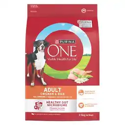 Woolworths Purina One Dry Dog Food 2.5 kg offer