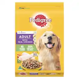 Woolworths Pedigree Dry Dog Food 8 kg offer